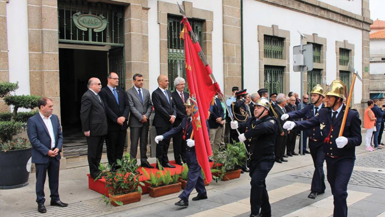 Presidente da Câmara Condecorado pela Liga Nacional dos Bombeiros Portugueses