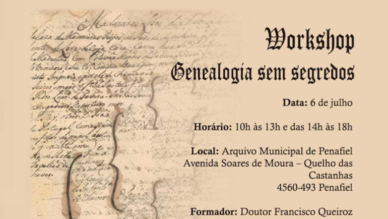 WORKSHOP “GENEALOGIA SEM SEGREDOS”