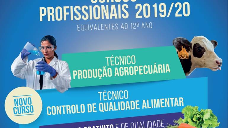 CURSOS PROFISSIONAIS COM EQUIVALÊNCIA AO 12.º ANO