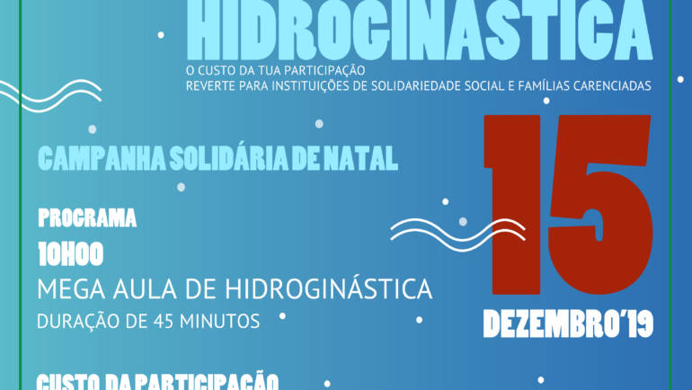 MUNICÍPIO DE PENAFIEL DINAMIZA “MEGA AULA DE HIDROGINÁSTICA” SOLIDÁRIA