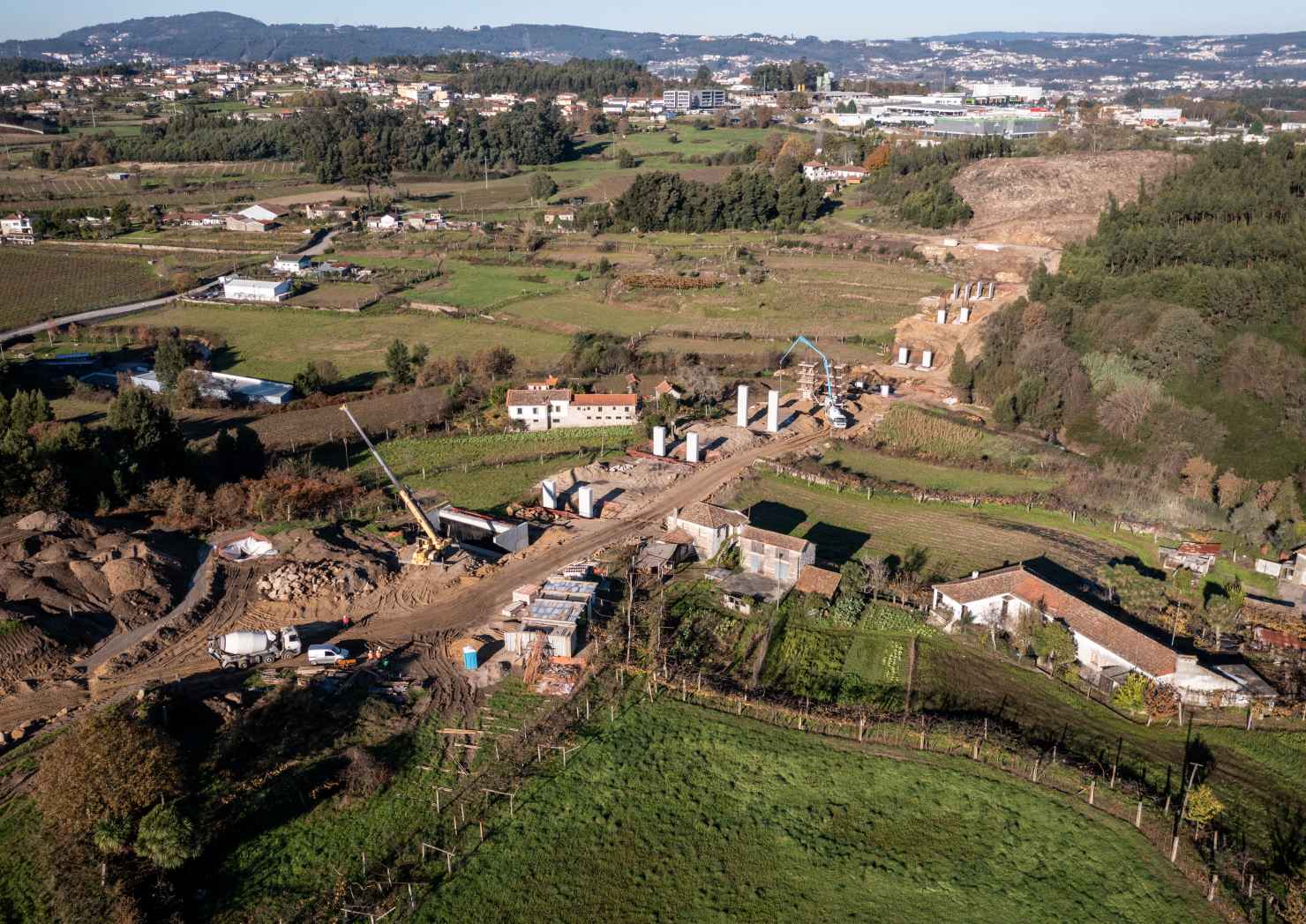 A PARTIR DE 3 DE ABRIL OBRAS DO IC35 CONDICIONAM TEMPORARIAMENTE EN106 ENTRE PENAFIEL E RANS