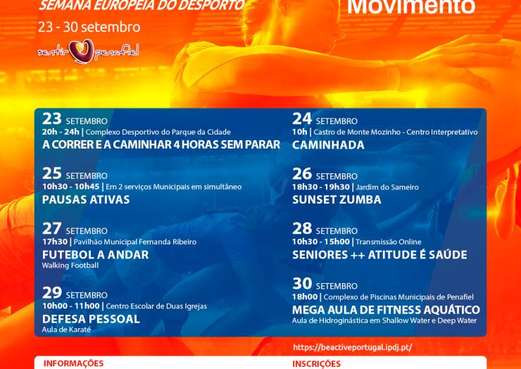 PENAFIEL ASSOCIA-SE À SEMANA EUROPEIA DO DESPORTO